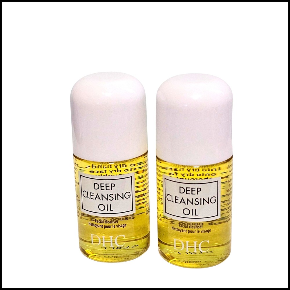 2 x DHC Deep Cleansing Oil Travel Size New 1 fl oz. each